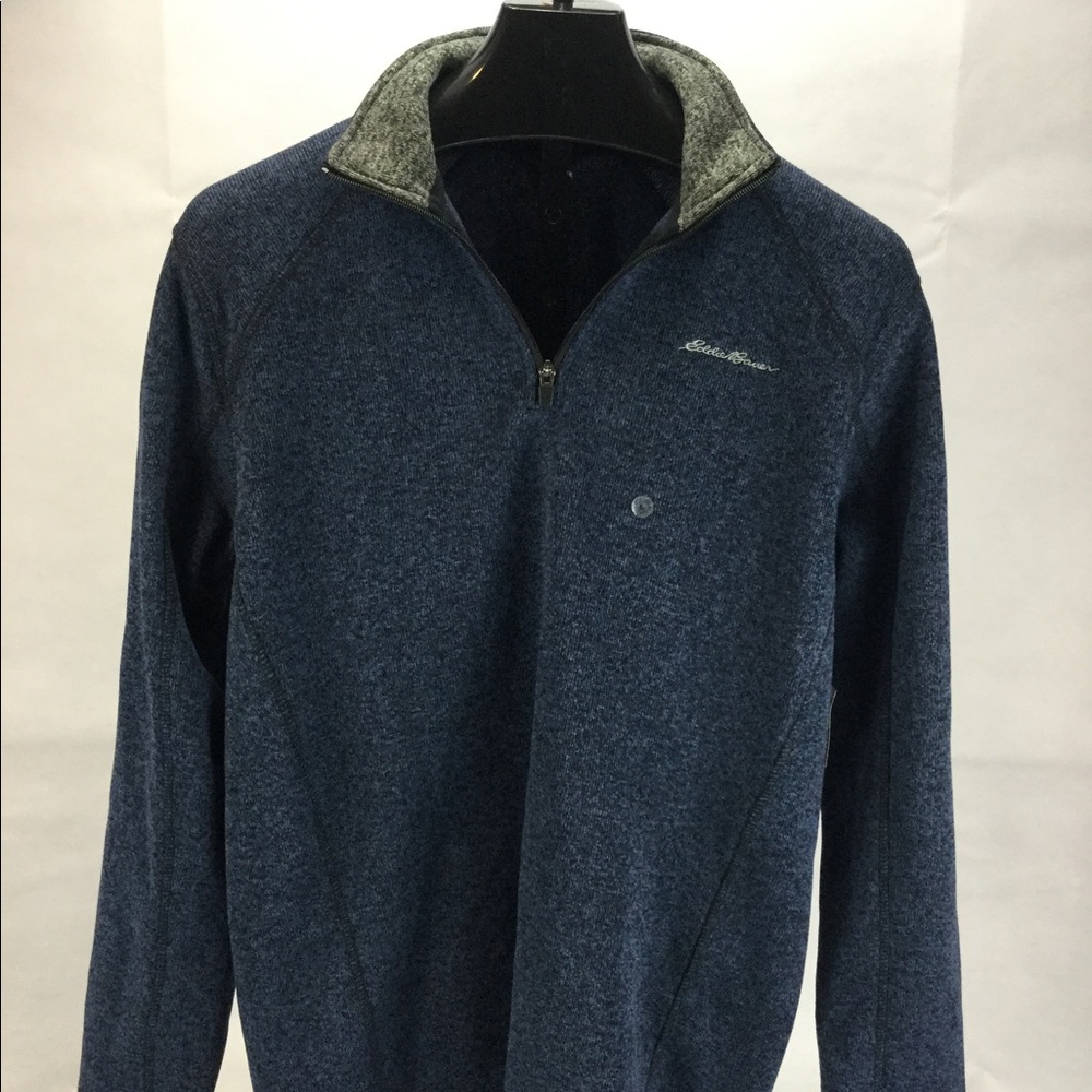 NWT Eddie Bauer radiator fleece 1/4 zip size Large